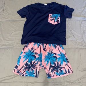 3T toddler boy matching outfit. Great condition. Super cute and casual.